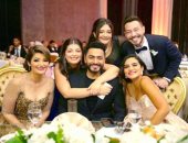 سبب غياب تامر حسنى عن حفل زفاف ليلى أحمد زاهر وهشام جمال