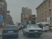 النشرة المرورية.. كثافات مرورية على الطرق الرئيسية فى القاهرة والجيزة