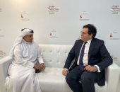 وزير الثقافة يلتقى الرئيس التنفيذى لهيئة الشارقة للكتاب