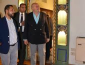 أحمد فؤاد الثاني في متحف الخزف الإسلامي .. صور