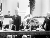 سعيد الشحات يكتب: ذات يوم.. 25 أبريل 1979.. تبادل وثائق معاهدة السلام بين مصر وإسرائيل فى احتفال تأخر بسبب عدم تسليم ممثل الجانب الإسرائيلى وثيقة الحكم الذاتى فى الضفة الغربية وقطاع غزة