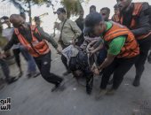 الاحتلال الإسرائيلي يقصف مدرسة تؤوى نازحين فى قطاع غزة