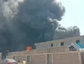 إخماد حريق داخل مصنع فى حلوان دون إصابات