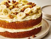 طريقة عمل كيك الموز بخطوات بسيطة.. تنفع للفطار والمناسبات