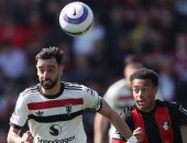 التعادل يحسم مواجهة بورنموث ضد مان يونايتد فى الدوري الإنجليزي