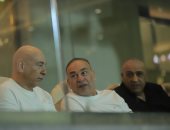 حسام وإبراهيم حسن وشيتوس يشهدون افتتاح أمم أفريقيا بين مصر وجنوب أفريقيا