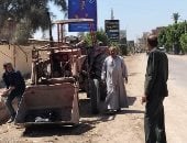 حملات مكبرة للنظافة والتشجير وإزالة التعديات بمركز سنورس بالفيوم  