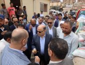 محافظ كفرالشيخ يتفقد صوامع القمح المعدنية التابعة لمطاحن وسط وغرب الدلتا