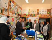رئيس جامعة كفر الشيخ يفتتح المعارض السنوية لكلية التربية النوعية