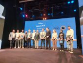 توزيع جوائز آدم حنين الدورة التاسعة على الفائزين بحضور وزير الثقافة.. صور