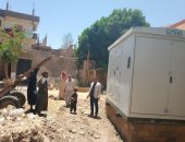 مدينة البياضية تستجيب للأهالى بتركيب كشك كهرباء جديد بمنطقة الدويكات.. صور
