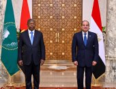 الرئيس السيسى ونظيره الأنجولى يؤكدان التزامهما بقرارات الاتحاد الأفريقى