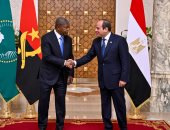 رئيس أنجولا: نتعلم من ريادة الرئيس السيسى للاتحاد الأفريقى