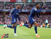 باريس سان جيرمان يتقدم على أرسنال فى الشوط الأول بأقدام ديمبيلي.. فيديو وصور 