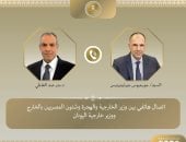 وزير الخارجية يؤكد لنظيره اليونانى ضرورة التزام إسرائيل بوقف الاعتداءات على لبنان