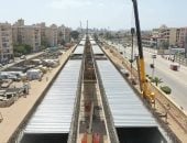 شاهد نسب تنفيذ المرحلة الأولى لمترو الإسكندرية.. صور