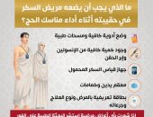 حقيبة مريض السكر فى الحج.. محتويات ضرورية لضمان سلامتك (إنفوجراف)