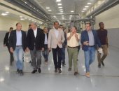 مصر للغزل والنسيج بالمحلة تستقبل وزير زراعة مدغشقر لبحث فرص التعاون