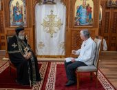 البابا تواضروس فى لقاء للتلفزيون الرومانى: الكنيسة القبطية قلب مفتوح للجميع