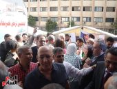 تزايد أعداد المتوافدين للمشاركة فى التصويت بانتخابات نقابة الصحفيين.. صور