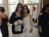 مايان السيد وإيناس عز الدين وعبير منير يحضرون عقد قران هيا إسماعيل كتكت