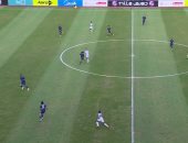الجونة يتقدم على إنبي بهدف فى الوقت الضائع بالشوط الأول