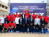 منتخب الناشئين للسباحة يحصد 30 ميدالية ويفوز بالبطولة الأفريقية بالقاهرة