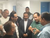 وكيل وزارة الصحة بسوهاج يتفقد الأعمال الإنشائية بمستشفيي دار السلام وجرجا