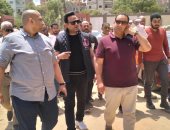 مساعد وزير الصحة ووكيل سوهاج يتفقدان الأعمال الإنشائية بمستشفى المنشاة المركزى
