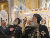 البابا تواضروس يزور كنيسة "القديس ساڤا" ويلتقى بطريرك الكنيسة الصربية