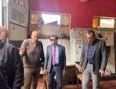 سكرتير عام دمياط يتفقد قرية الوسطانى بعد عطل في كابل كهرباء بسبب الأمطار