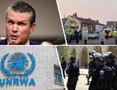 أهم أخبار العرب والعالم حتى الظهيرة.. استشهاد 6 فلسطينيين فى قصف إسرائيلى بخان يونس..الجيش الإسرائيلي: إصابة شخص إثر سقوط صاروخ بمحيط مطار بن جوريون..أكسيوس: هيجسيث يزور إسرائيل قبل جولة ترامب فى الشرق الأوسط