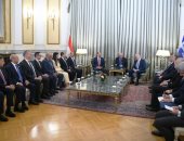 كلمة الرئيس السيسى بالمؤتمر الصحفى المشترك مع رئيس وزراء اليونان