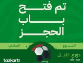 "تذكرتي" تعلن فتح باب الحجز لمباريات الأسبوع السادس من دوري Nile