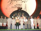 استمرار فعاليات بطولة العالم العسكرية للفروسية بالعاصمة الإدارية