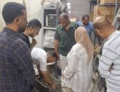 ضبط مواد غذائية منتهية الصلاحية خلال حملة فى إمبابة