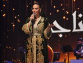 مروة ناجى تقدم أغانى وردة فى حفلها بمهرجان الموسيقى العربية