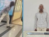 القبض على شخص اقتحم مستشفى بأسوان وروع طاقم التمريض والأطباء.. فيديو