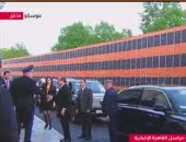 الرئيس السيسى يصل مقر الكرملين