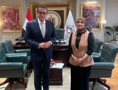 وزير الصحة يستقبل نقيب التمريض لبحث تطوير التدريب المهنى