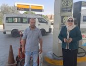حملات تموينية على محطات الوقود بسوهاج وتحرير محاضر ضد المخالفين