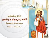 فى ذكرى استشهاده.. 10 معلومات عن القديس مارمرقس الرسول