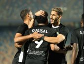 ياو أنور يضيف الهدف الرابع للبنك الأهلى أمام بيراميدز بالدقيقة 86 (4-2)