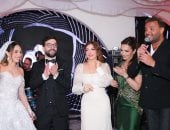 رامى صبرى ونجوم الفن فى حفل زفاف ابن شقيقة أصالة
