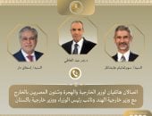 بدر عبد العاطي يجري اتصالين هاتفيين مع وزيرى خارجية الهند وباكستان