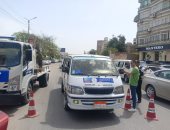 حملة للكشف عن تعاطى المواد المخدرة والمخالفات المرورية فى المنصورة
