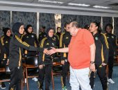 المقاولون العرب يكرم فريق السيدات فى ختام الموسم