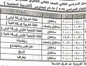 ننشر جداول امتحانات نهاية العام للصفين الأول والثاني الثانوي بالأقصر