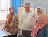 وكيل الطب الوقائى يتابع تجهيز العيادة الخارجية بمنطقة الشيخ زايد بجمصة