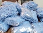 ضبط 2150 كمامة منتهية الصلاحية وكمية من المنظفات غير صالحة خلال حملة ببورسعيد